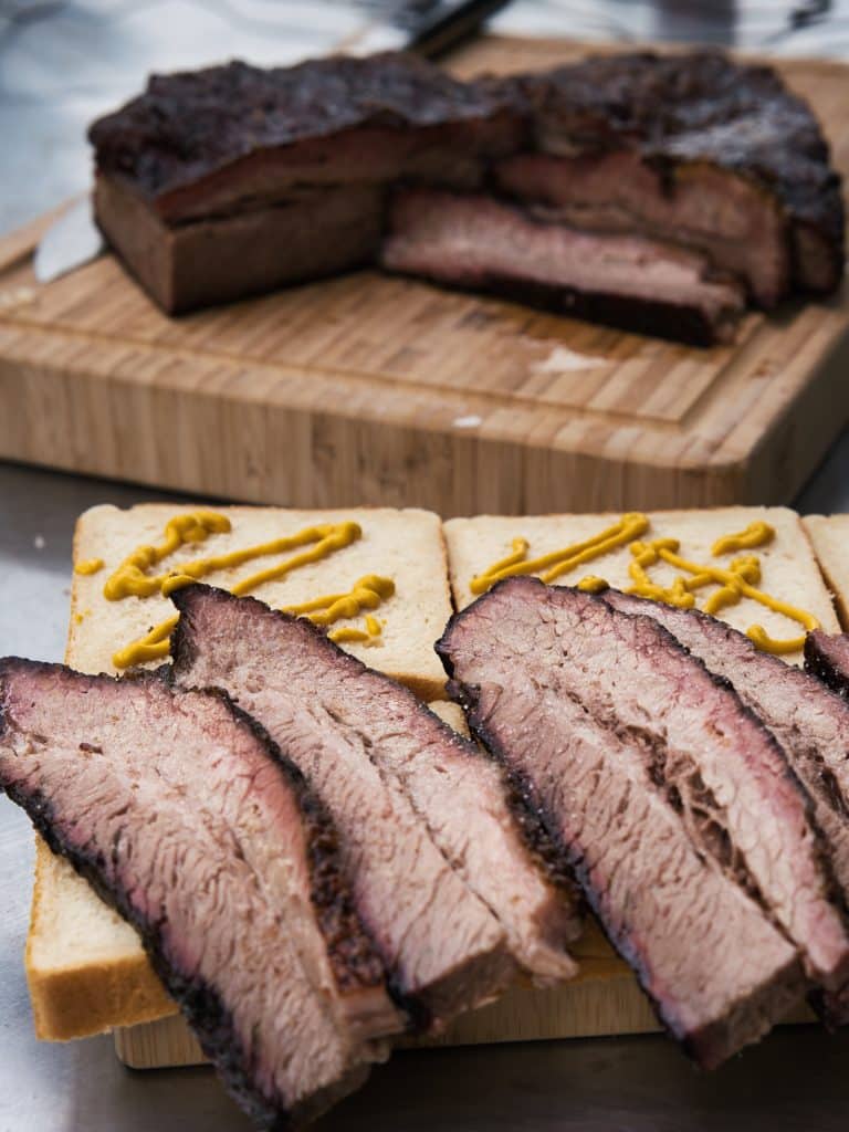 Texas BBQ brisket sandwich