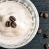 Is med kaffe og vanilje - uden æg