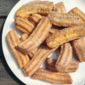Churros med kanelsukker