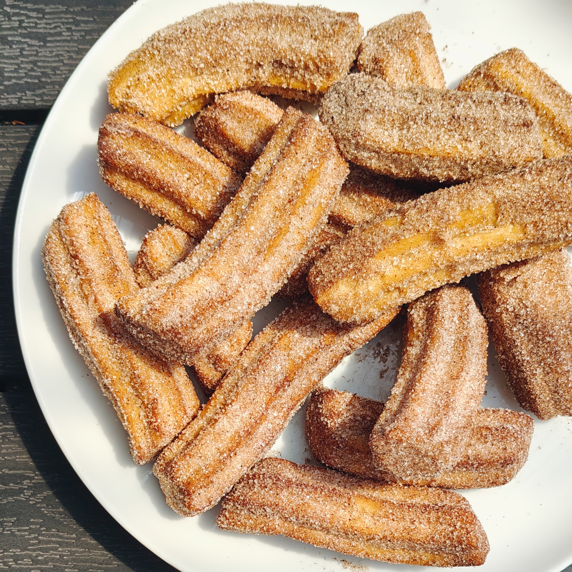 Churros med kanelsukker