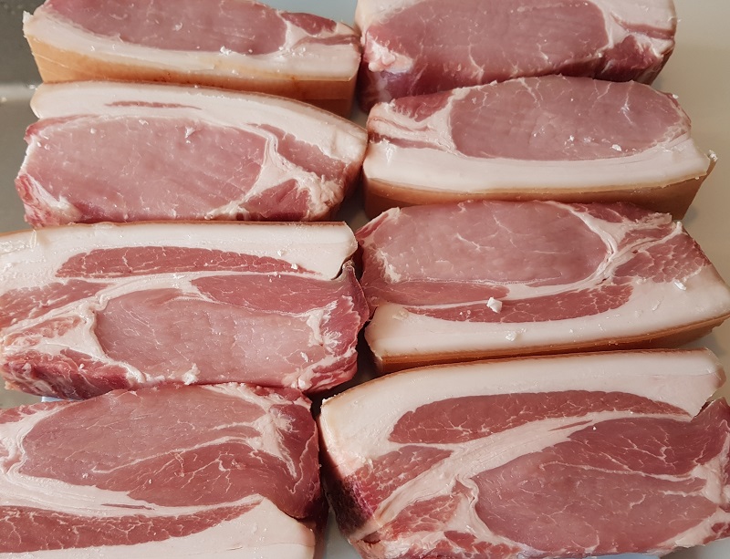 Dryaged svinekoteletter