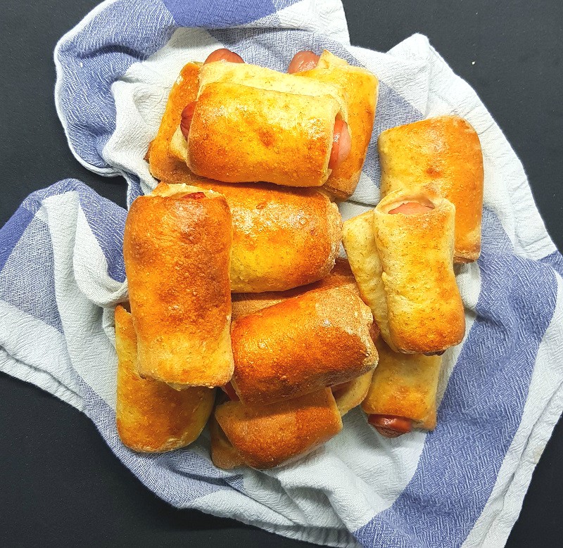 Grove pølsehorn
