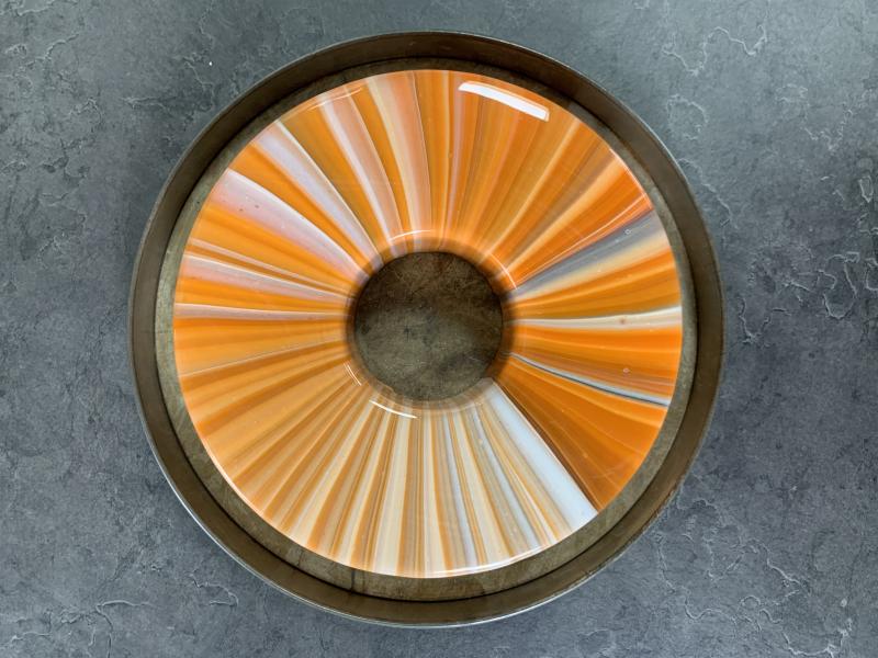 En af Ronnie Holmens kager - overtrukket med glace. 