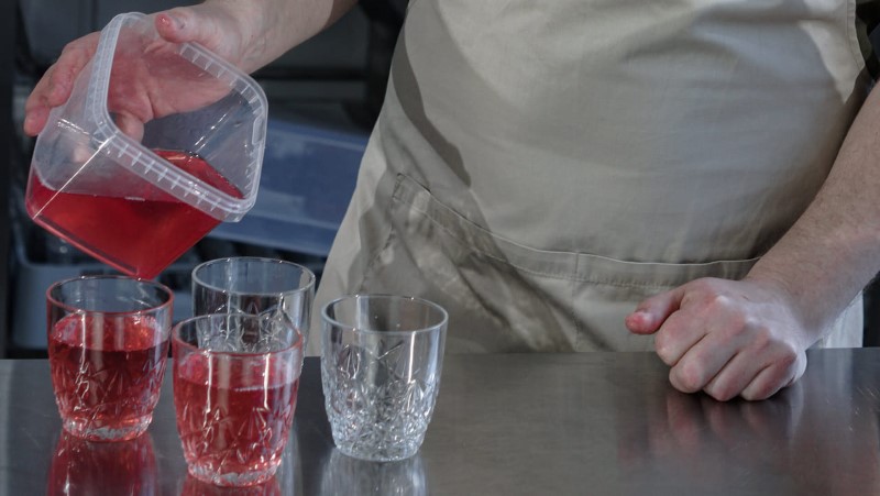 Kombucha smagsprøve
