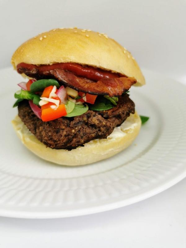Næsten vegetarburger