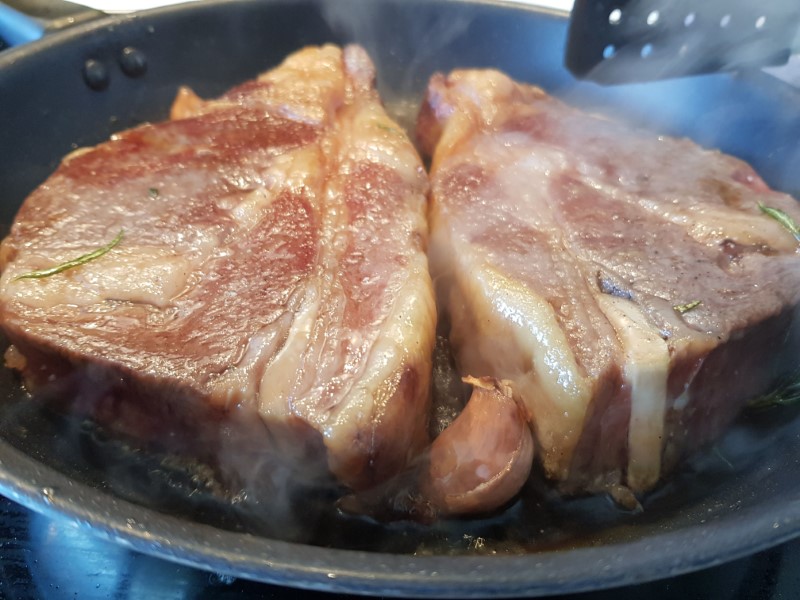 Reverse Sear Steak 