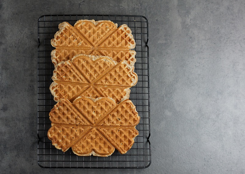 Rugbrødsvafler