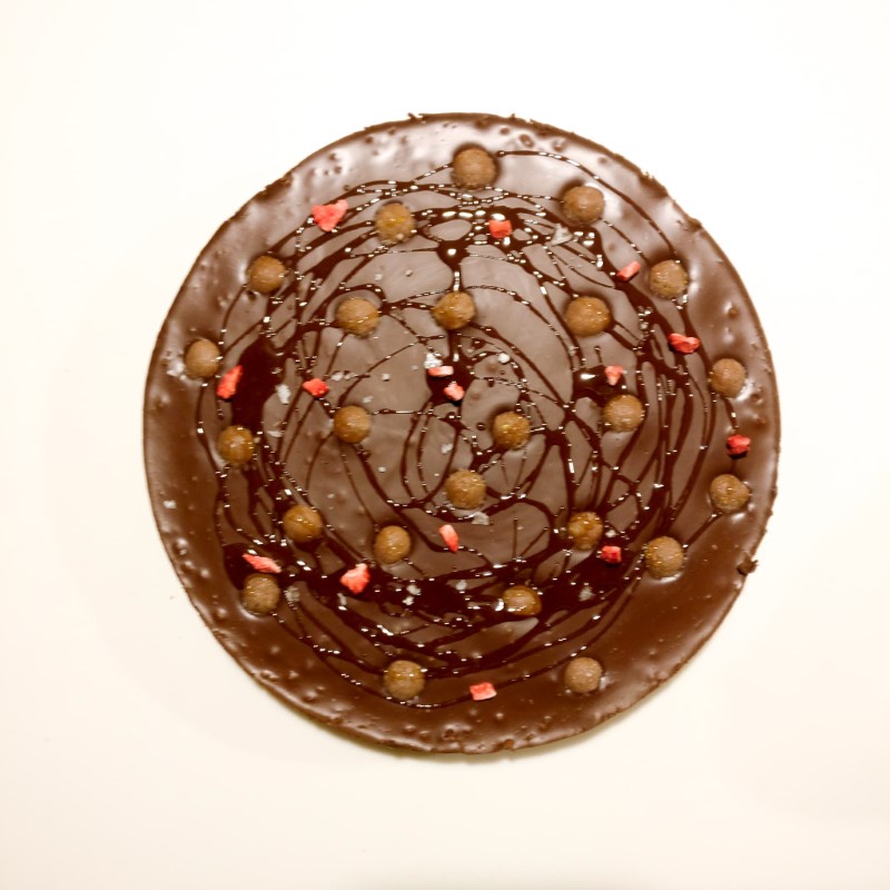 Tærte med chokoladeganache